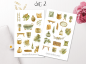 Preview: Boho Home Sticker Set